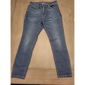 Twentyone Black Rue 21 Women's Low Rise Skinny Flex Jeans Size 28 X 24.5 10s